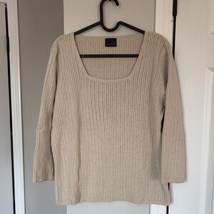 Alexon Women's Cream Knit Sweater